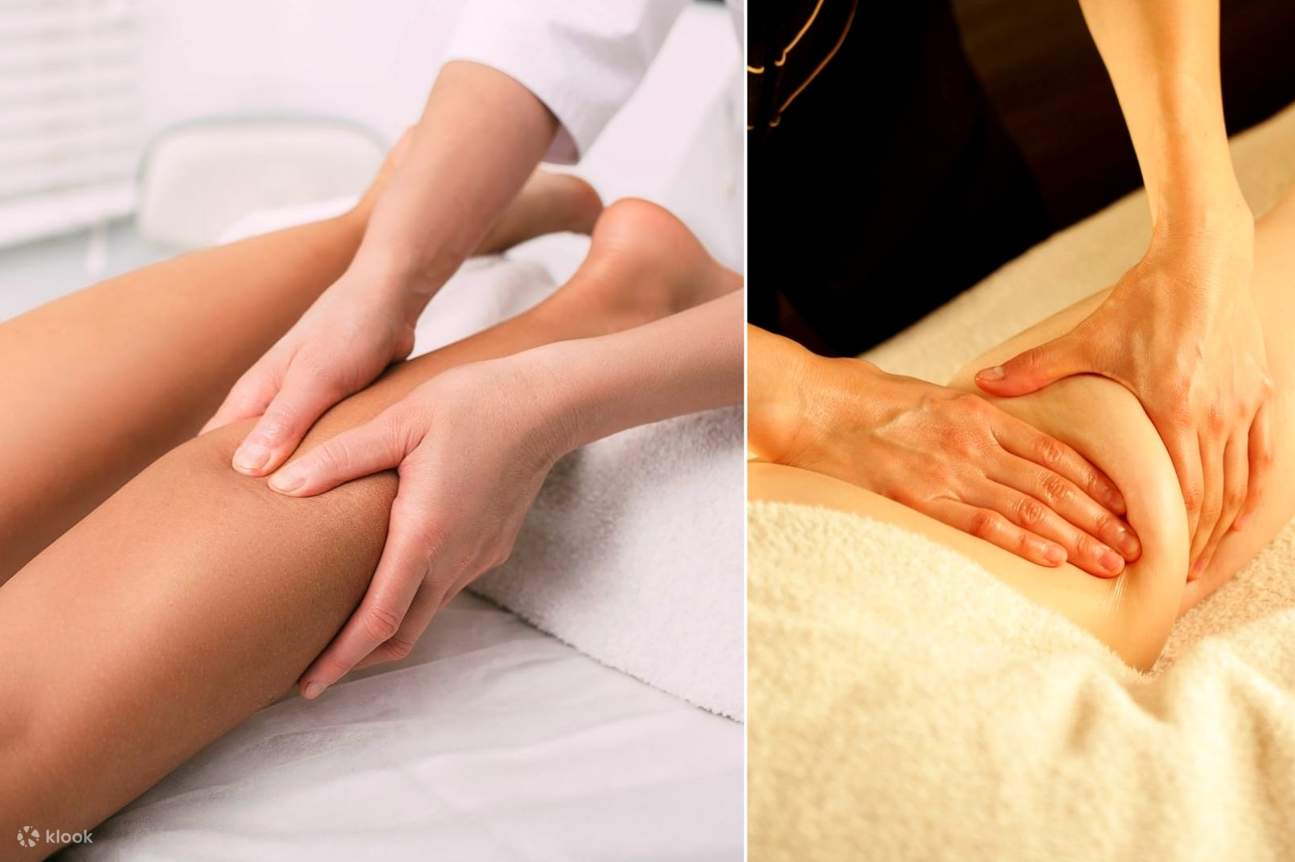 2-2. Foot Care Course (60min) : This course focuses on relieving leg fatigue and reducing swelling through a comprehensive oil massage. It also helps refine and improve overall leg contours.
